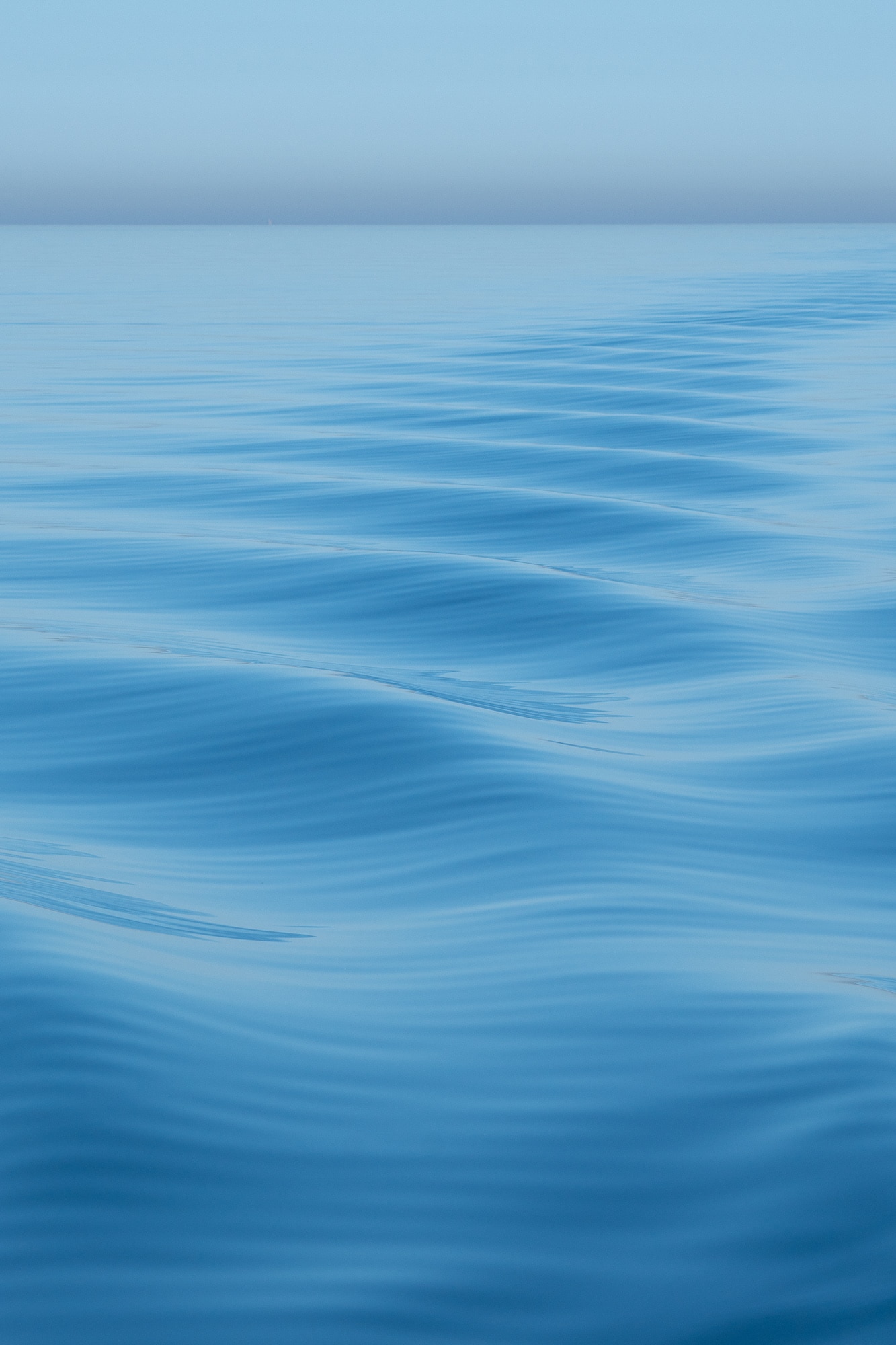 Calm water at the Baltic Sea