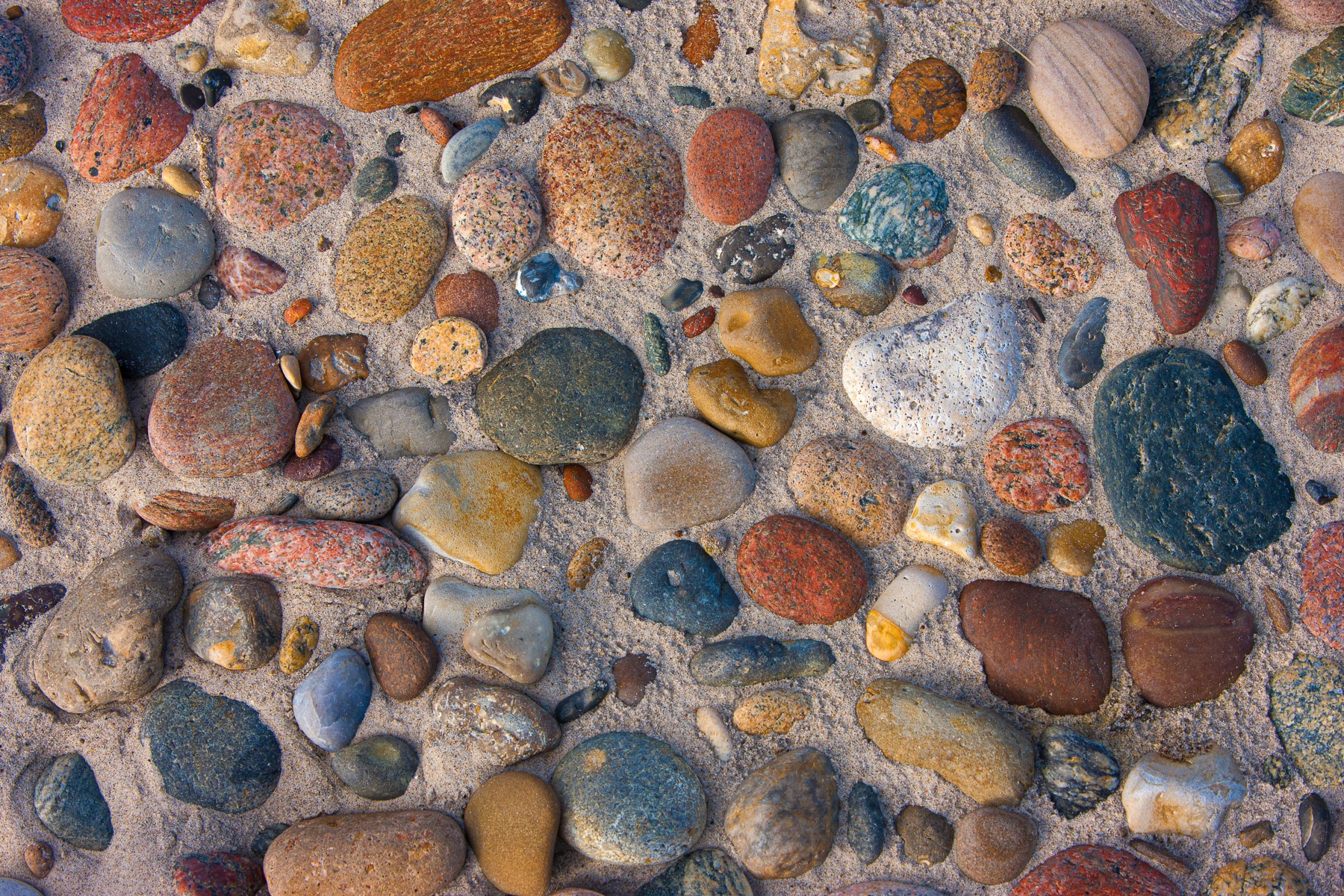 Stones at the beach